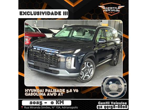 HYUNDAI PALISADE 3.8 V6 GASOLINA SIGNATURE AWD AUTOMÁTICO HYUNDAI PALISADE 3.8 V6 GASOLINA SIGNATURE AWD AUTOMÁTICO